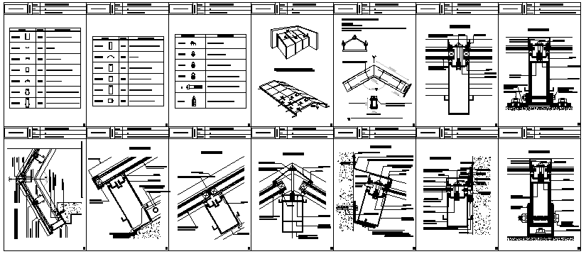 Sky light design drawing