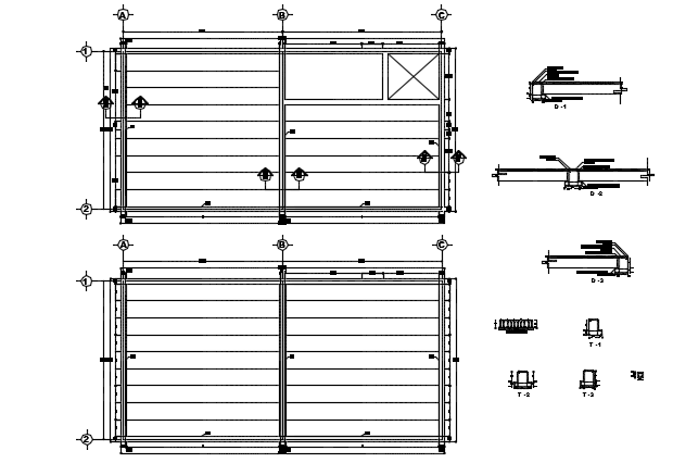 Slab plan detail dwg file