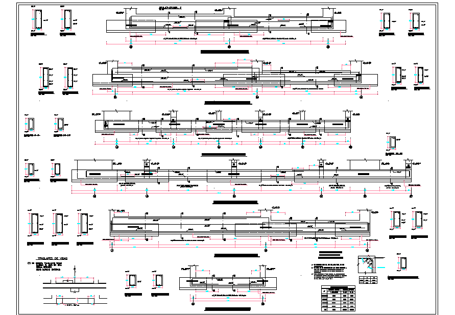 Slab reinforcement detail dwg file