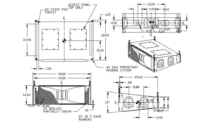 Small Cabinet Design Free CAD Block download