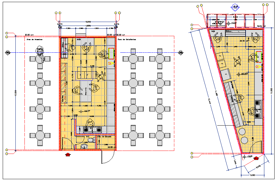 Snack bar design