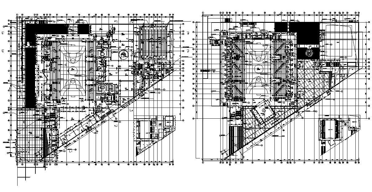 Sport Center Building Design Plan 