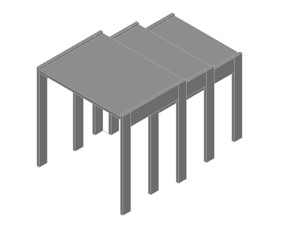 Stacking tables 3d