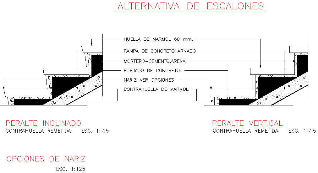 Stairway details 