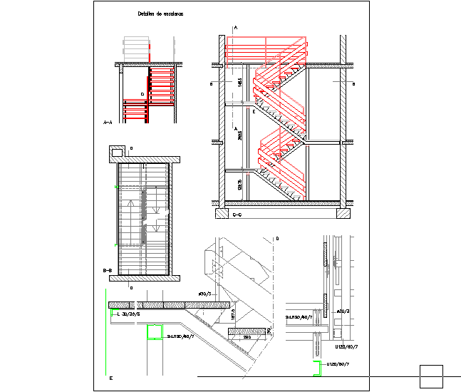 Stairways detail
