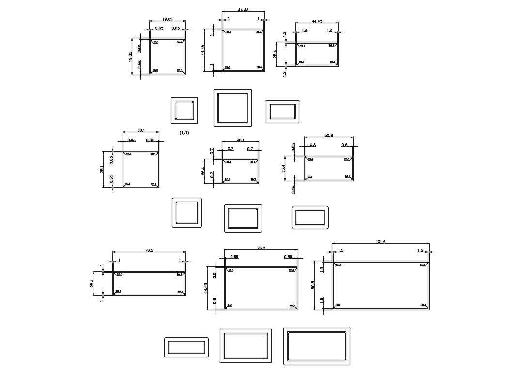 Steel Reinforcement CAD file download