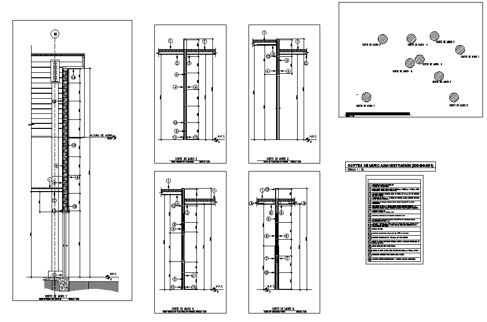 Steel details dwg file