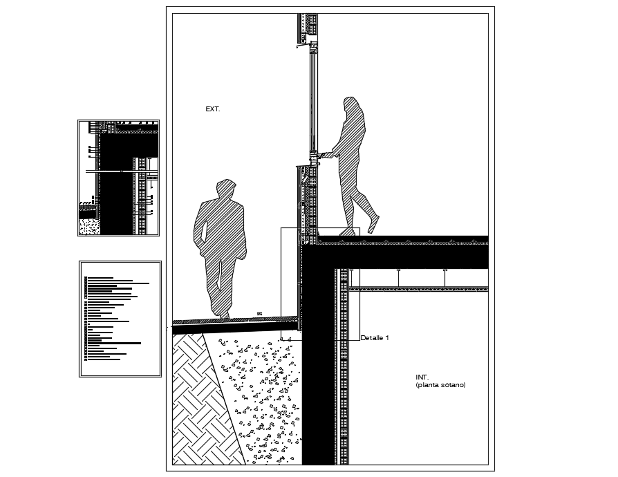 Stone facade dwg file
