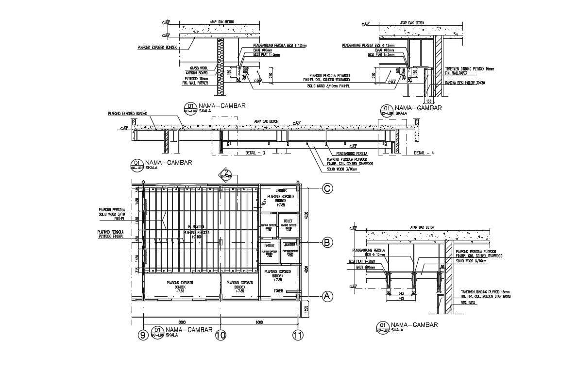 Structural Details CAD File Free Download 