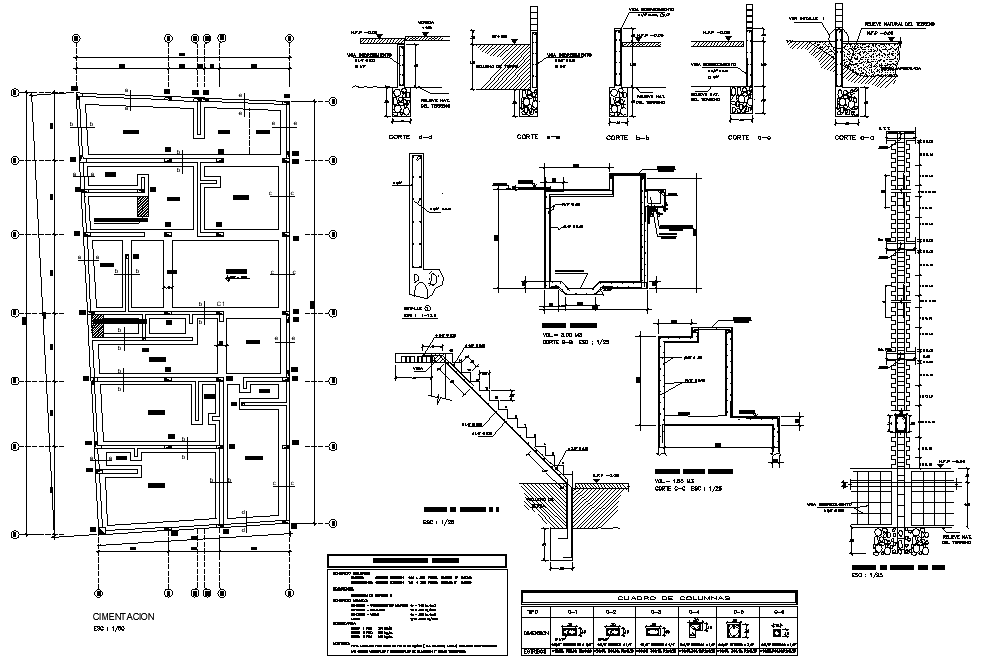 Structural building plan layout file