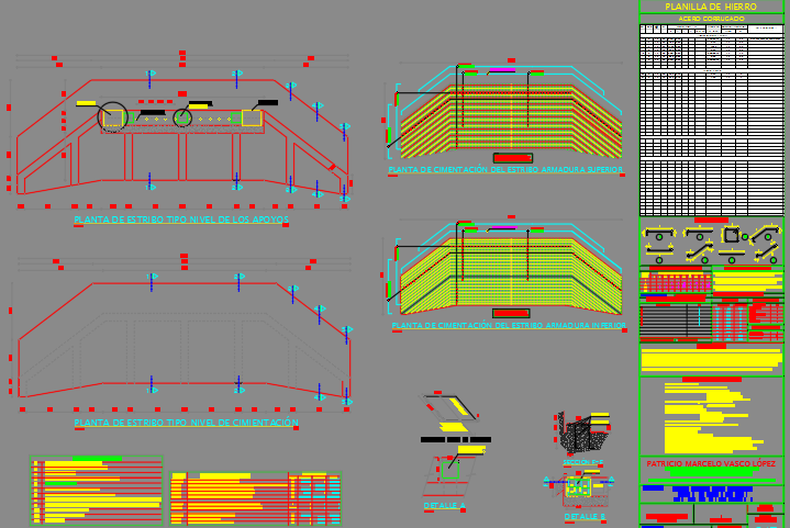 Structural design of bridge 