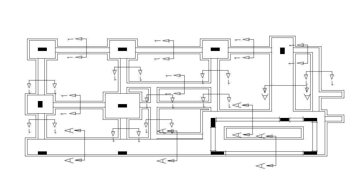 Structural Column Design Layout CAD File 