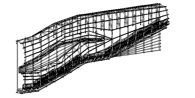 Structure Detail of Beam dwg file