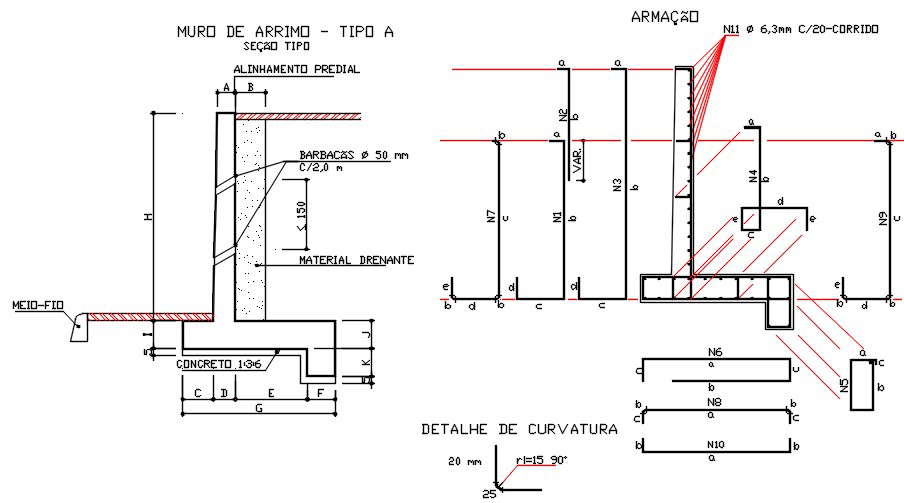 Structure Detail CAD Drawings 