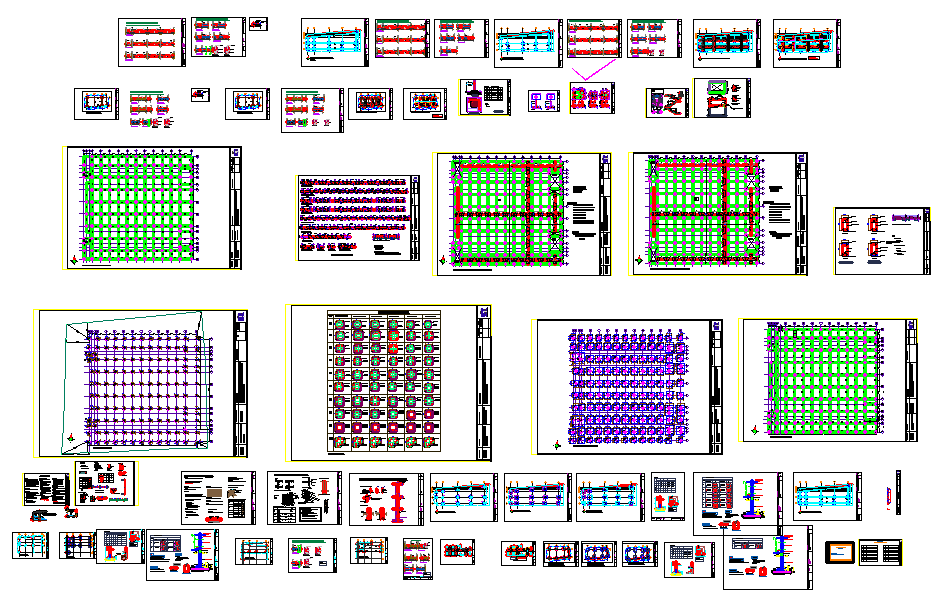 Structure view detail dwg file