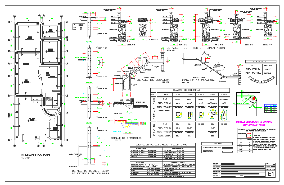 Structure view detail dwg file