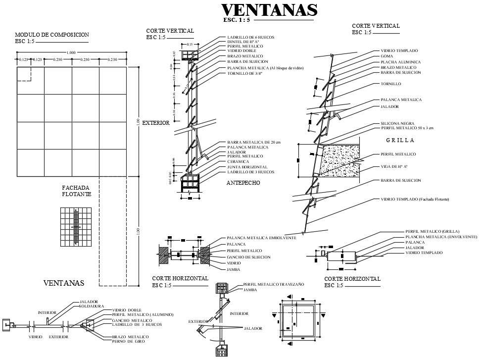 Structure detail drawing presented in this AutoCAD drawing file. Download the AutoCAD file. 
