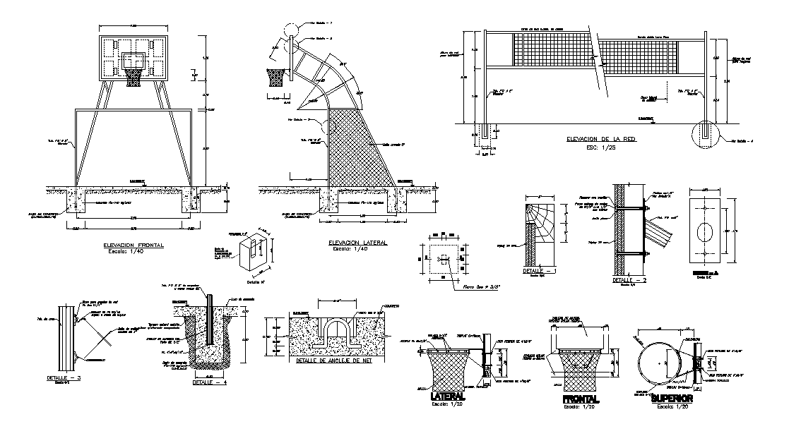 Structure parts of the municipal building details are given in this 2D Autocad DWG drawing file.  Download the 2D Autocad DWG drawing file.
