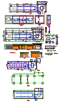 Sub station and machine room design drawing