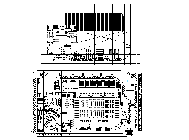 Super Market dwg file