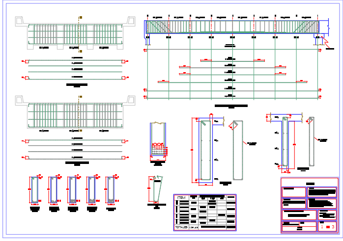 Super structure of a bridge