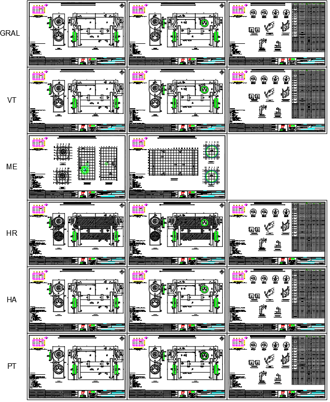 Super High-Pressure Process Gas CAD Drawing & Details