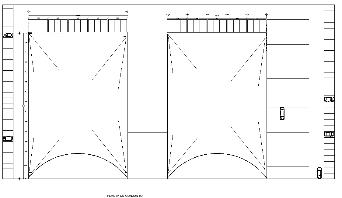 Terrace floor Water slope direction layout file
