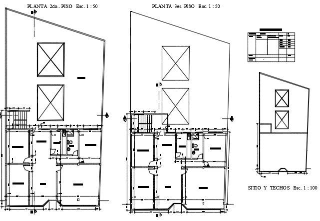 Terrace floor plan detail dwg file
