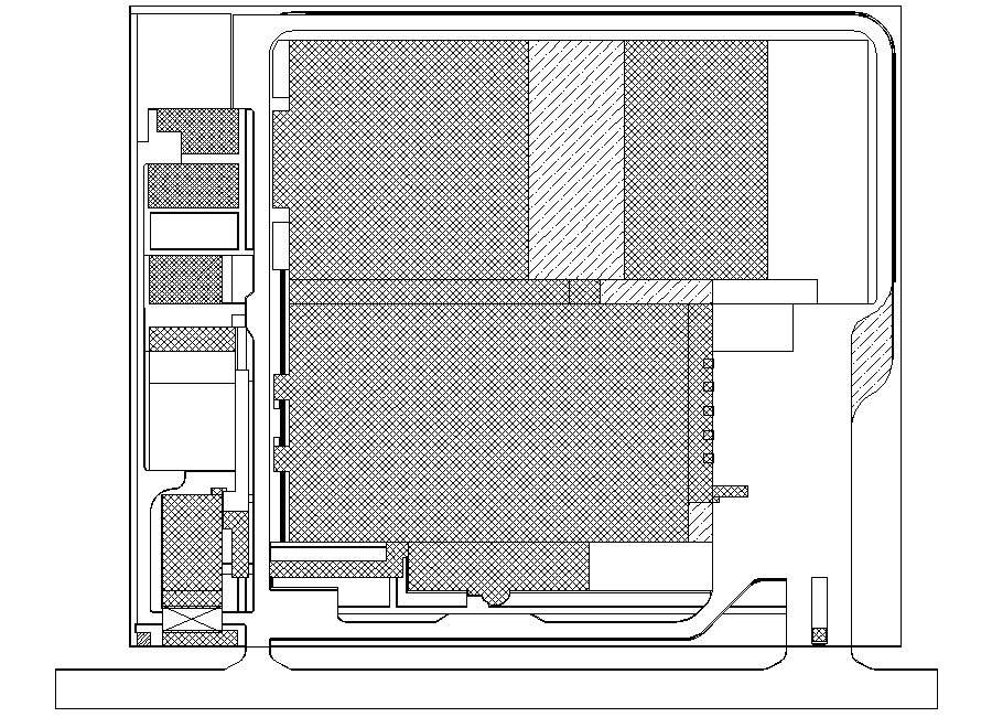 Terrace plan CAD block free download