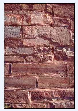 Texture block of stone masonry design 