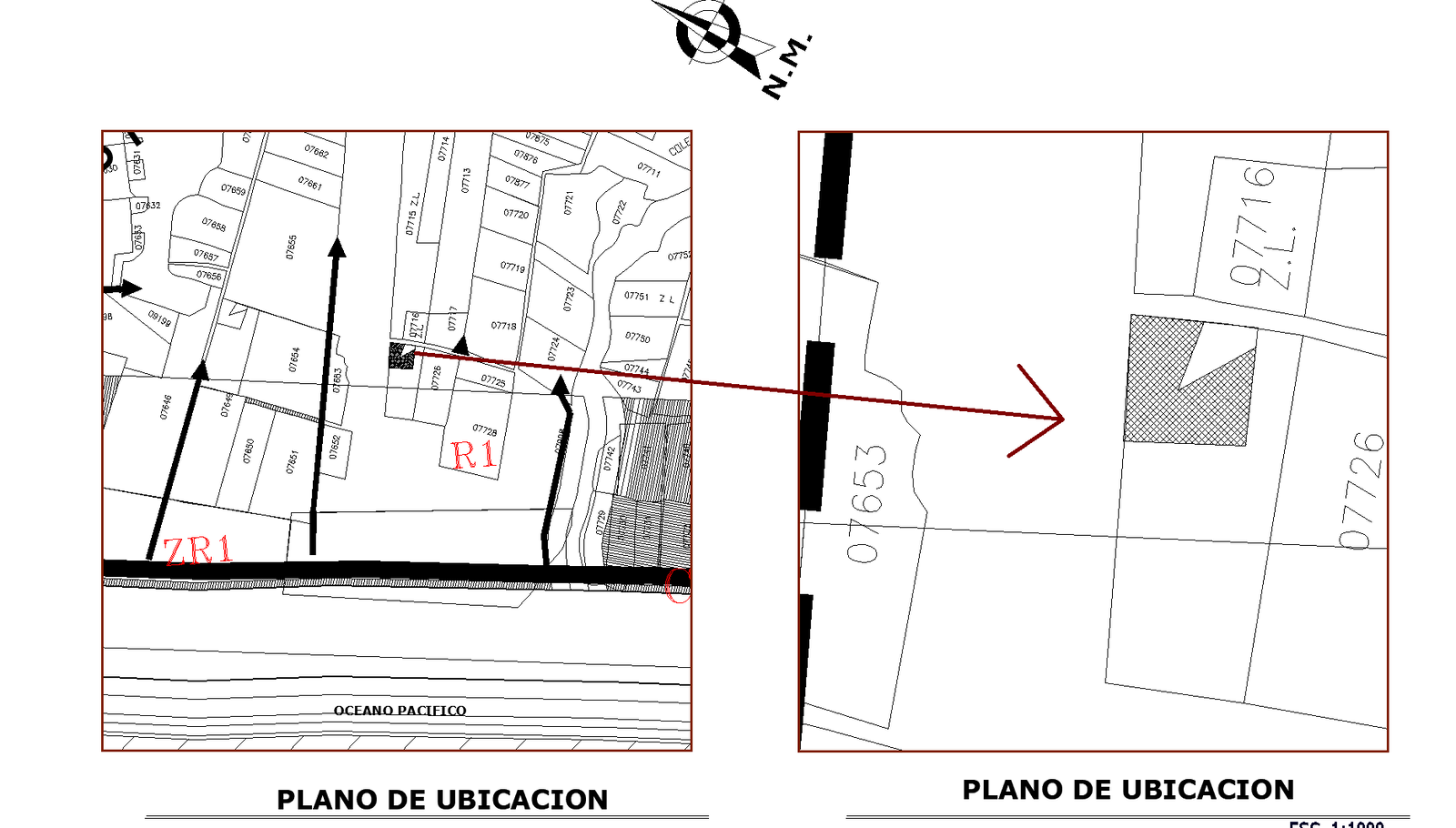 The master plan of a general hospital detail dwg file.