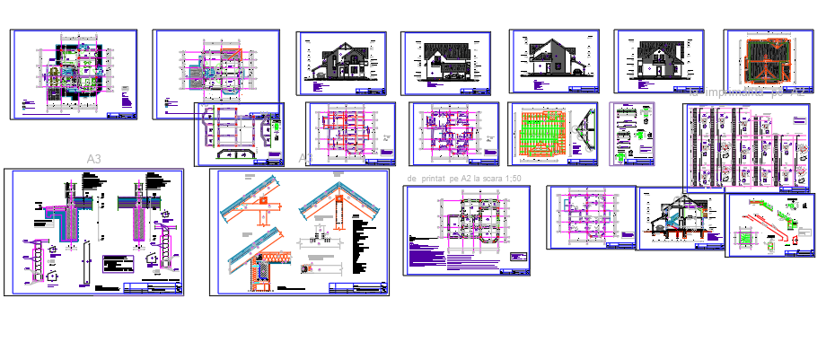 The multi family housing building 