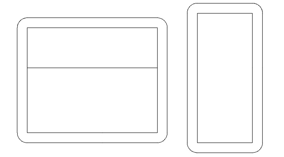 Toilet paper holder cad blocks plan in AutoCAD, dwg file.
