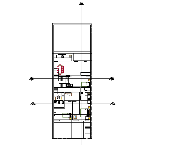 Top view layout plan details