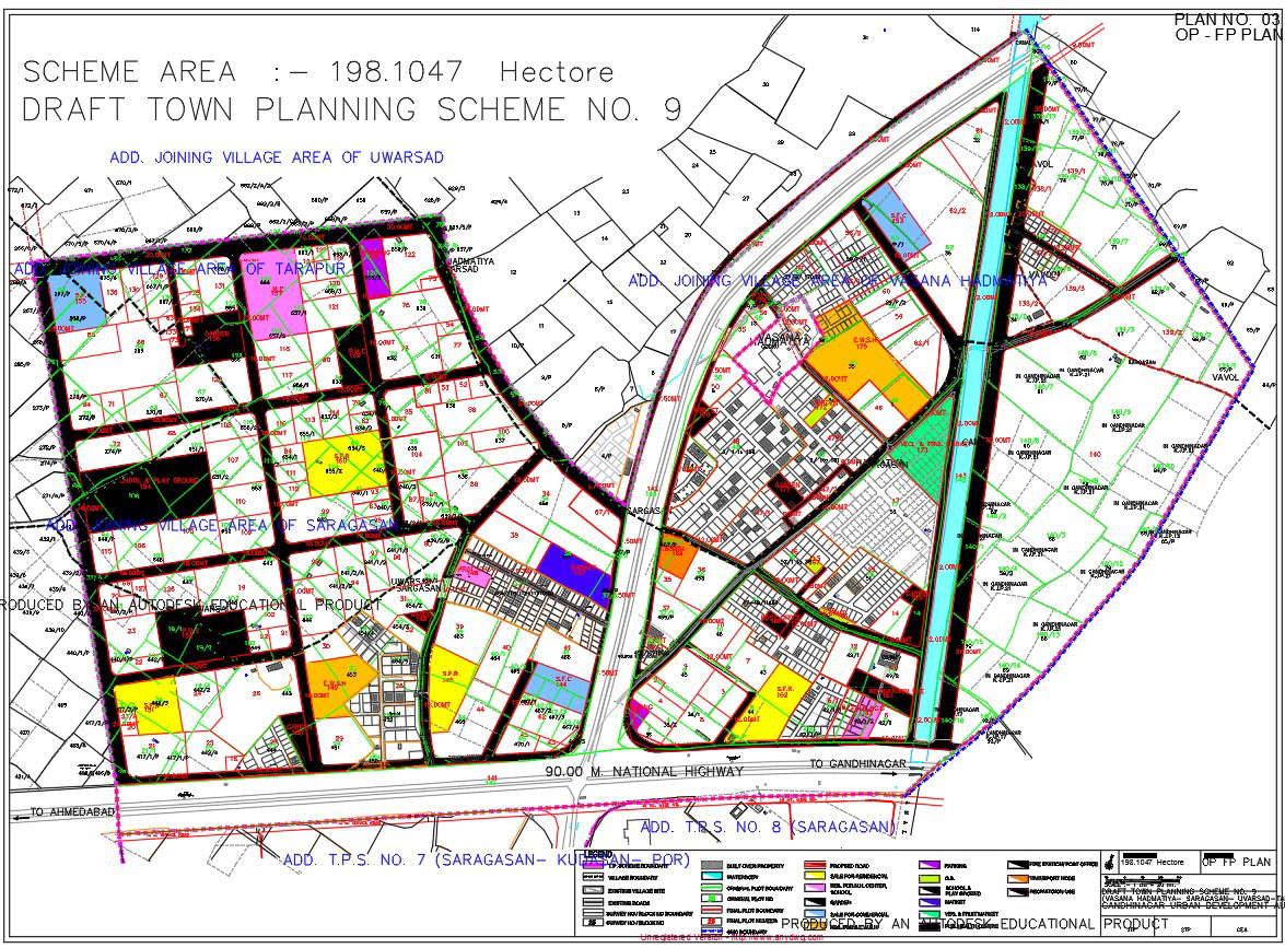 Town Plan for Residence Scheme 