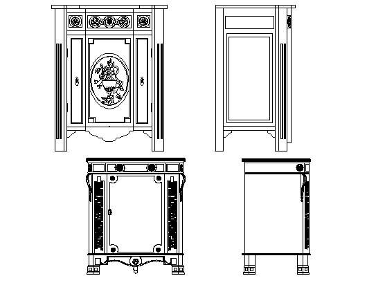 Traditional cupboard design