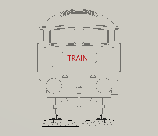 Train Front View
