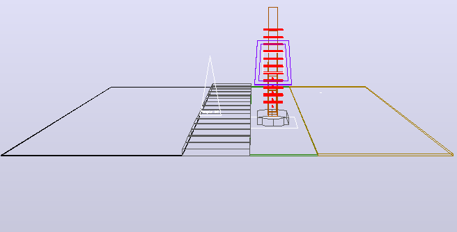 Train elevation detail dwg file