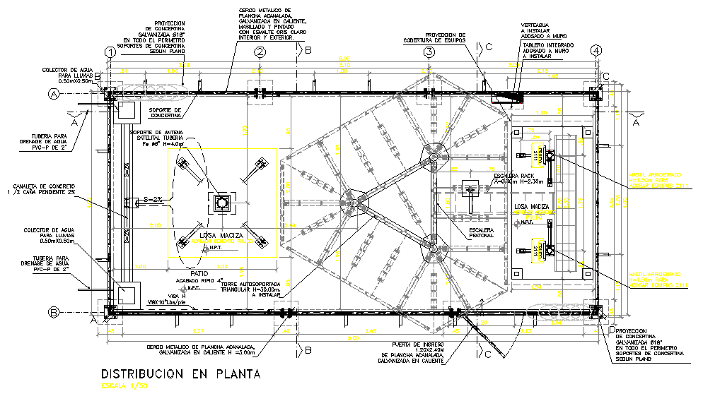 Transportable base station plan layout file