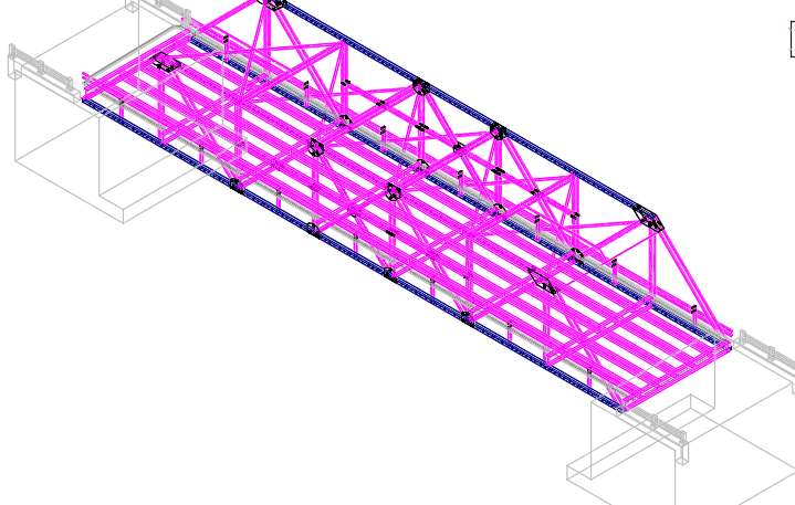 Truss bridge