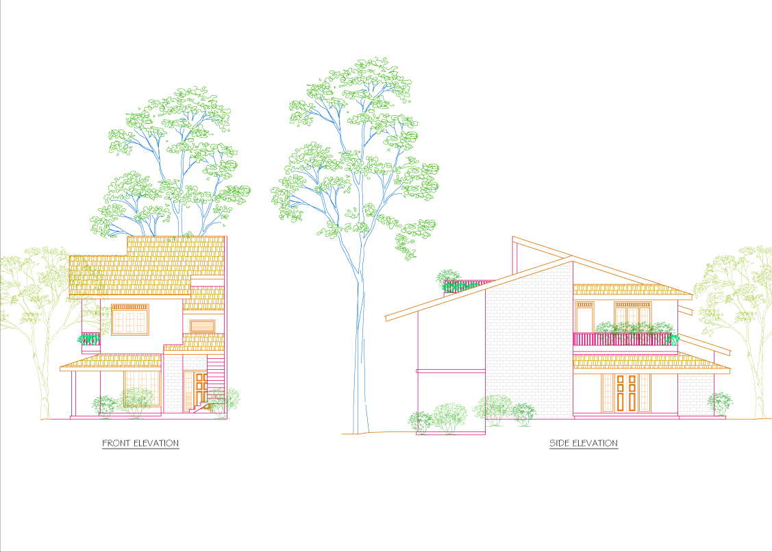 Two Story House