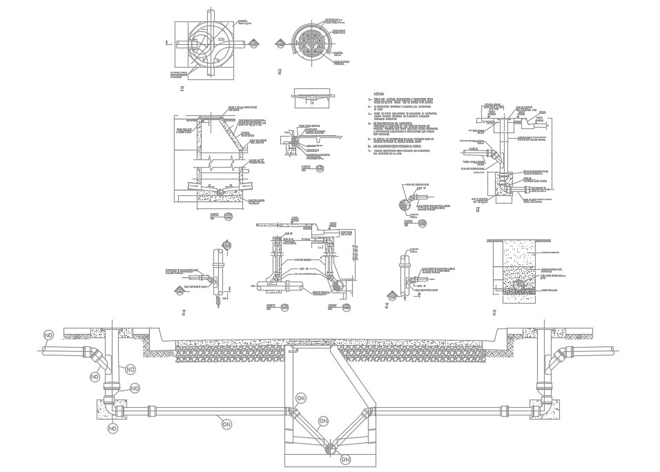 Typical details sanitation