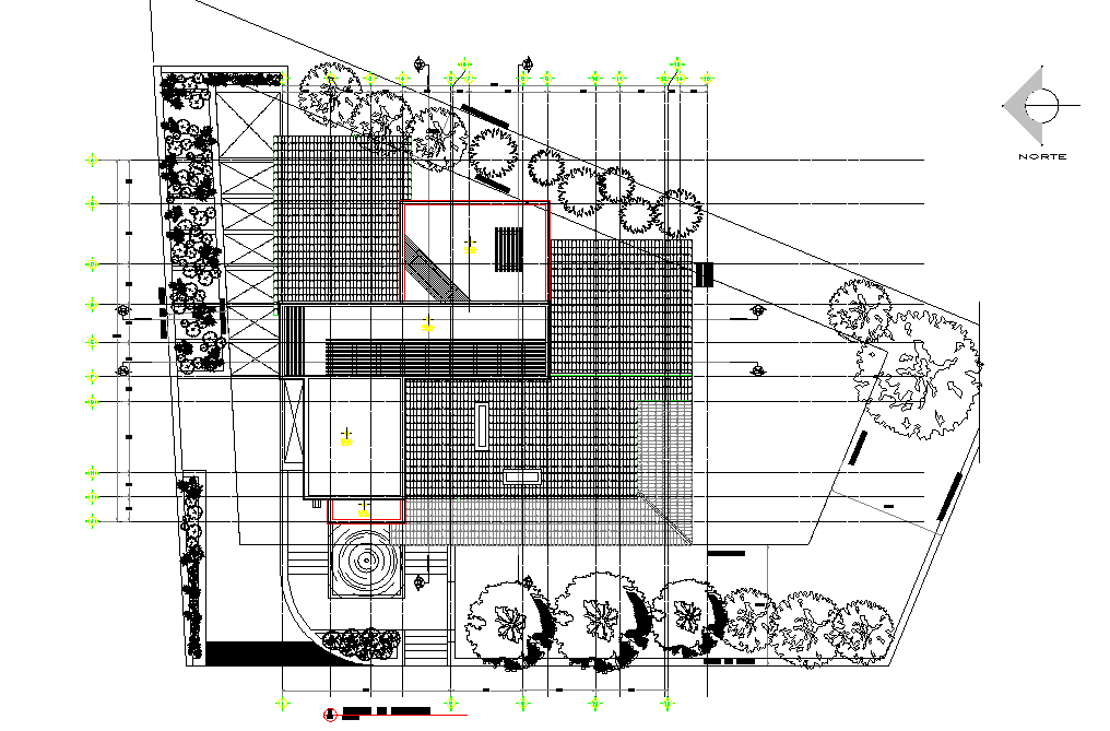 Unifamiy project plan detail dwg file