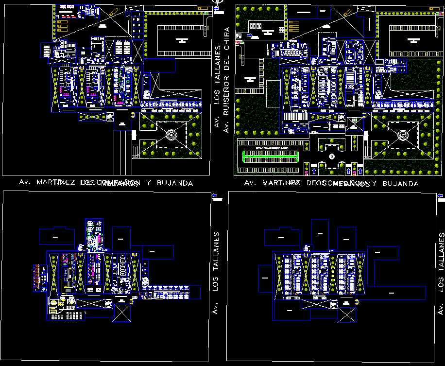 Hospital floor plan is given in this file. Download this 2d Auto cad file. 