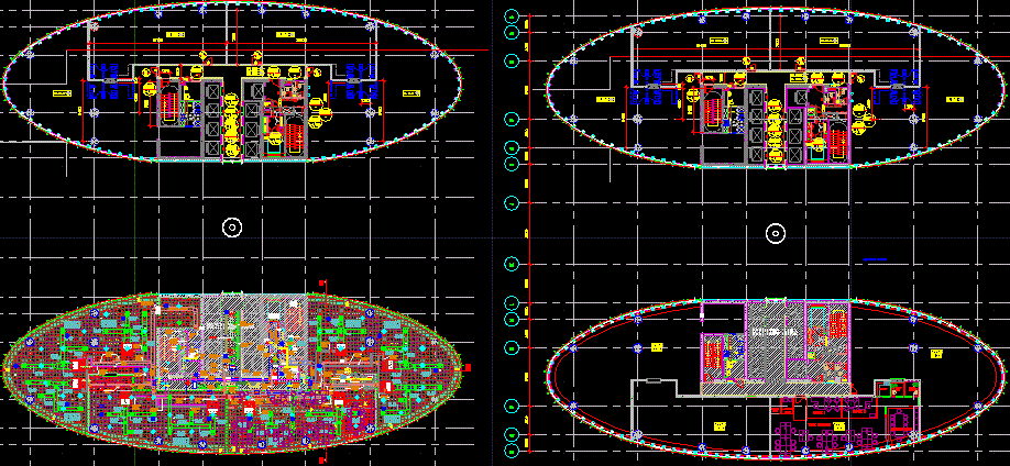 Corporate office interior design DWG CAD drawing. Download the AUTOCAD file now.