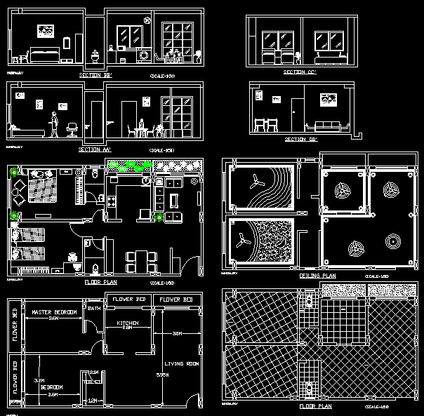 House interior DWG design drawing file is provided. Download the AutoCAD DWG file.
