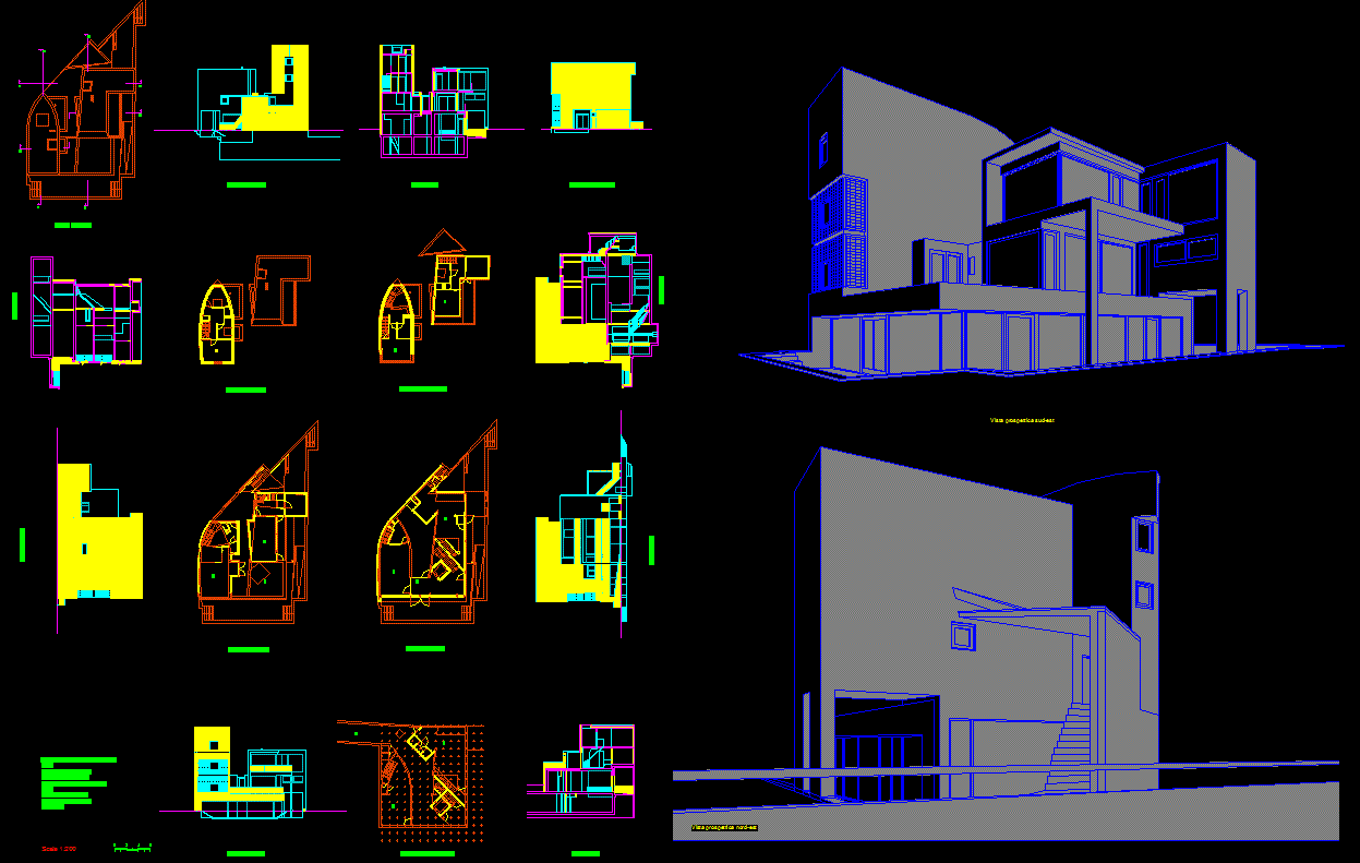 Hague alvaro siza DWG design drawing. Download now.