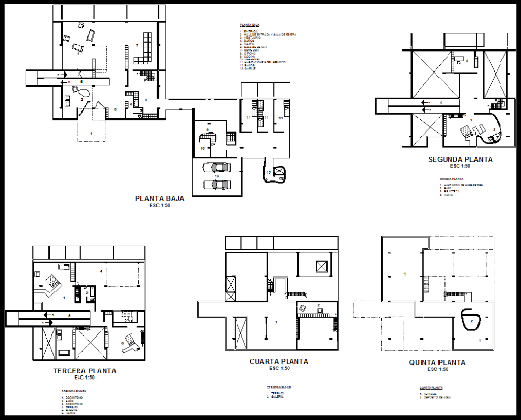 shodanhouse-lecorbusier DWG design drawing. Download now. 