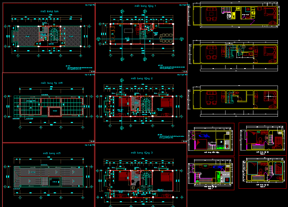 Download 2 BHK Row House Flat Plan in DWG Format