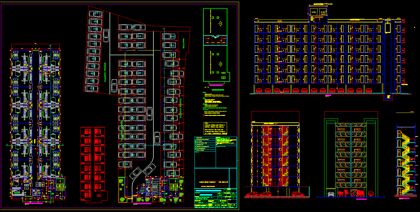 Download Professional Apartment Design Plans in DWG Format